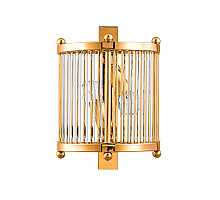 Настенный светильник Crystal Lux Tadeo TADEO AP2 GOLD/TRANSPARENTE