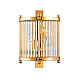 Настенный светильник Crystal Lux Tadeo AP2 Gold/Transparente