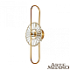 Настенный светильник Arte Milano 7752B.D255.H625.E14.3 G