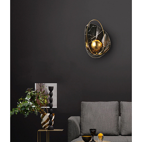 Настенный светильник Delight Collection Pearl 10265W/BL
