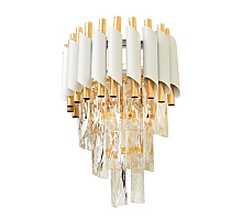 Настенный светильник Lumina Deco Funneli LDW 6003-2 WT+F.GD