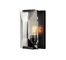 Настенный светильник Delight Collection Harlow Crystal KR0354W-1A black/clear