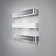 Настенный светильник Ideal Lux Posta AP2 Alluminio 009940