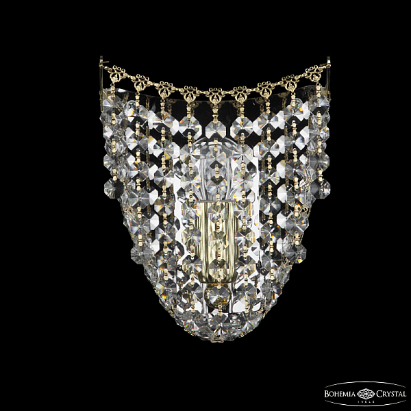 Настенный светильник Bohemia Ivele Crystal 77081B/16 G