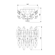 Настенный светильник Bogates Onyx 372/2 Strotskis a065318