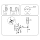 Настенный светильник Ambrella light High light LH55206