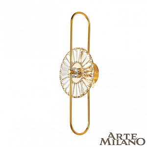 Настенный светильник Arte Milano 7752B.D255.H625.E14.3 G
