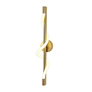 Настенный светильник Indigo Intreccio 14025/1W Brass V000142L