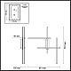 Настенный светильник Odeon Light RUDY 3890/36WLP