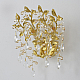 Настенный светильник Crystal Lux Eden AP2 Gold