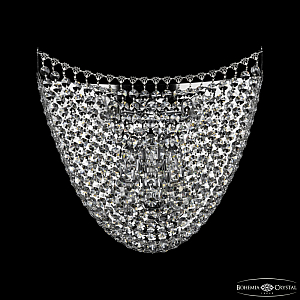 Настенный светильник Bohemia Ivele Crystal 77071B/34 Ni