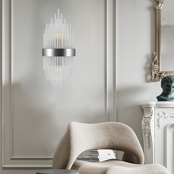 Настенный светильник Arte Milano Torcia 430122.180.2.E14.A1 BK