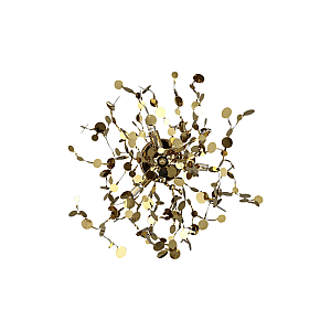 Настенный светильник Crystal Lux GARDEN AP-PL3 D400 GOLD
