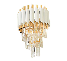 Настенный светильник Lumina Deco Funneli LDW 6003-2 WT+F.GD