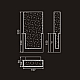Настенный светильник Delight Collection 98023 W98023L dark bronze