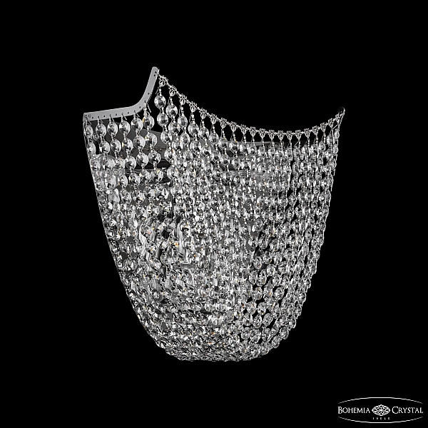 Настенный светильник Bohemia Ivele Crystal 77071B/34 Ni