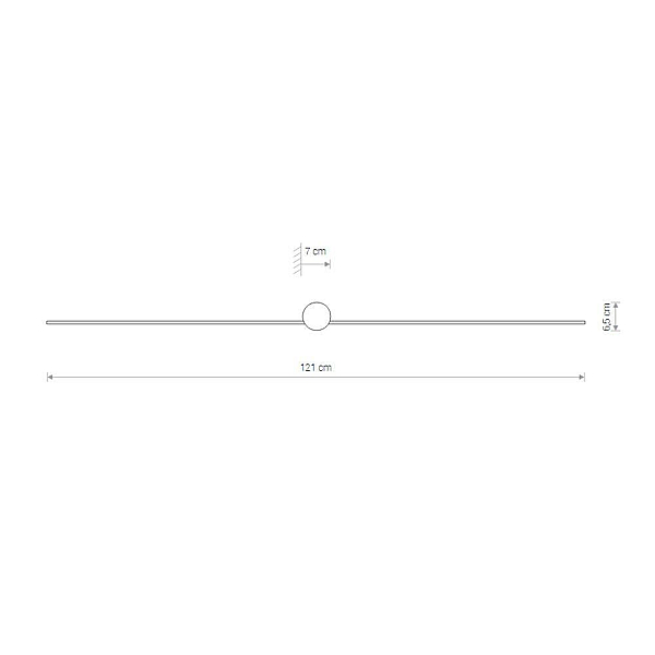 Настенный светодиодный светильник Nowodvorski Triangles Led 8130