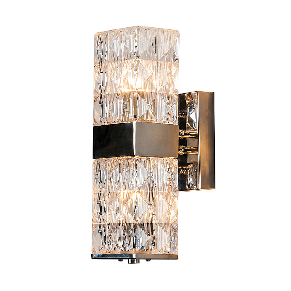 Настенный светильник Delight Collection 9101 BRWL7034-2 chrome