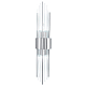 Настенный светильник Crystal Lux Atento AP2 Chrome/Transparente