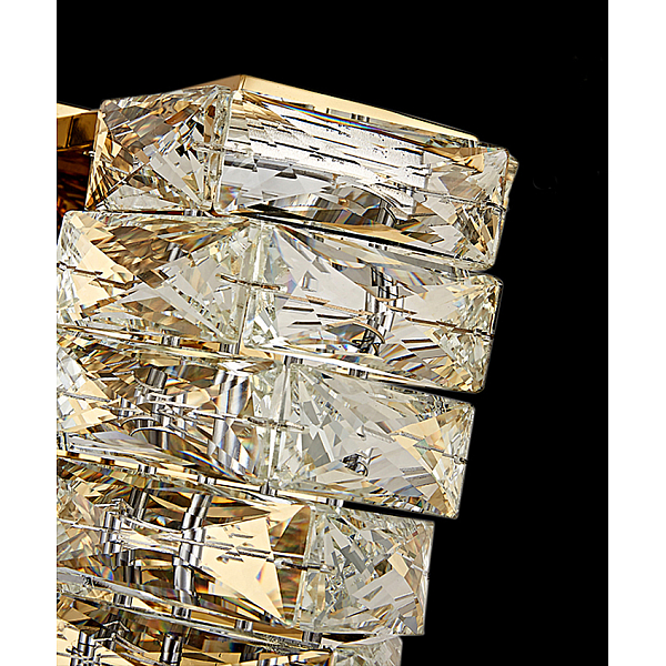 Настенный светильник DeLight Collection Glissando 6005W/S gold/clear