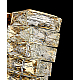 Настенный светильник DeLight Collection Glissando 6005W/S gold/clear