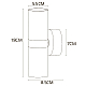 Настенный светильник Arte Lamp Ran A3143AP-2BK