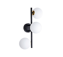 Бра Arte Lamp Gemini A2243PL-3BK