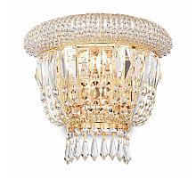 Настенный светильник Ideal Lux Dubai AP2 Ottone 201023