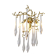 Бра Crystal Lux Reina AP3 Gold Pearl