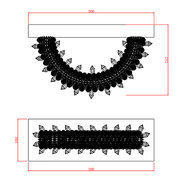 Настенный светильник Delight Collection MD-012 MD-0120B-wall chrome