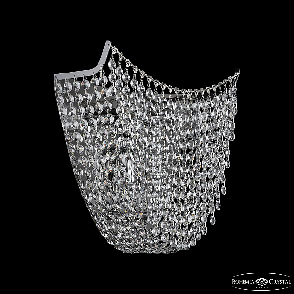 Настенный светильник Bohemia Ivele Crystal 77081B/34 Ni