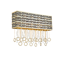Настенный светильник Lucia Tucci Perso W4930.3 Gold&Black