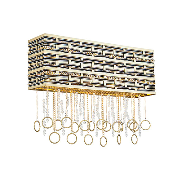Настенный светильник Lucia Tucci Perso W4930.3 Gold&Black