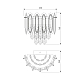 Настенный светильник Bogates Chaleur 422/1 a067823