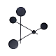 Настенный светодиодный светильник Kink Light Фирс 2207B,19