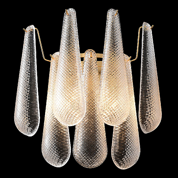Бра Crystal Lux FONTAIN AP2 GOLD