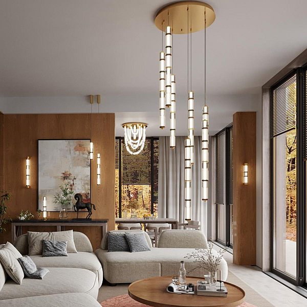Настенный светильник Odeon Light Collier L-Vision 5455/12WL