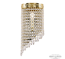 Настенный светильник Bohemia Ivele Crystal 83401BL/15IV-33 G Drops
