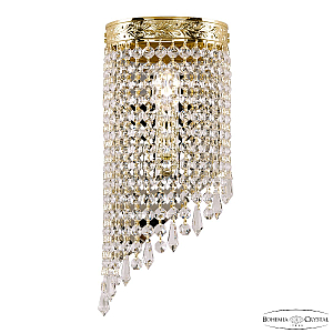 Настенный светильник Bohemia Ivele Crystal 83401BL/15IV-33 G Drops