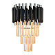 Настенный светильник Natali Kovaltseva DARIAN 76017/2W CHROME BLACK