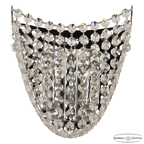 Настенный светильник Bohemia Ivele Crystal 778B/19 Ni
