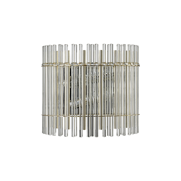 Настенный светильник Crystal Lux Aurelio AP2 Gold+Chrome/Transparent