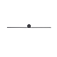 Настенный светильник Nowodvorski Spin Led S Black 10368