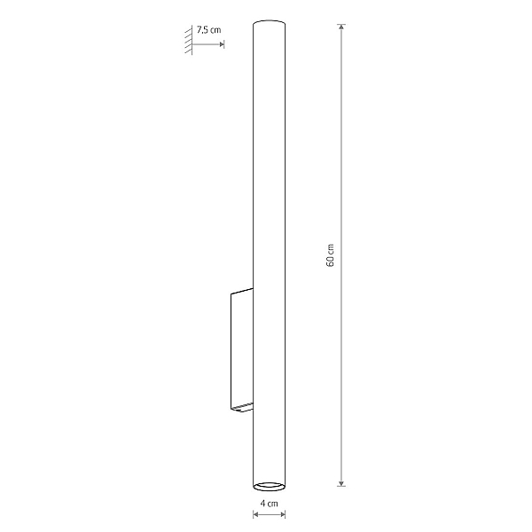 Настенный светильник Nowodvorski Fourty Wall XL White 10758