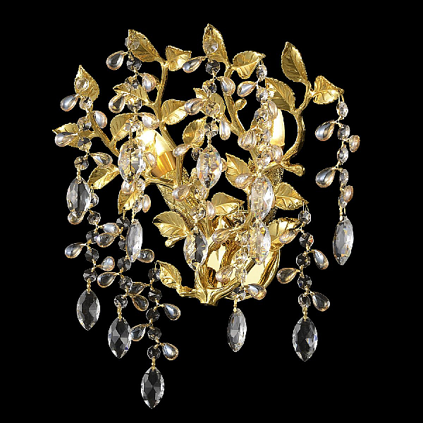 Настенный светильник Crystal Lux Eden AP2 Gold