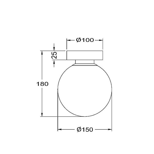 Настенный светильник Maytoni Basic form MOD321WL-01B