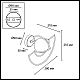 Настенный светильник Odeon Light L-Vision Futurum 7196/3WL