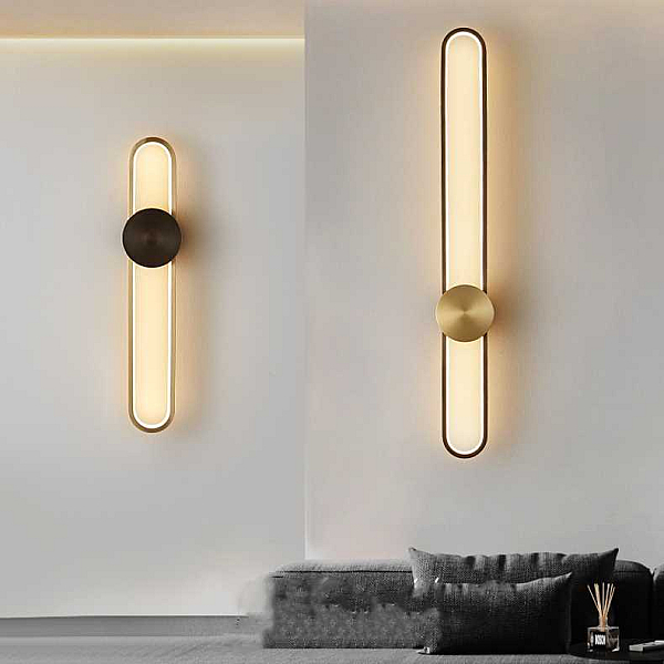 Настенный светильник Imperium Loft Heidy L H90 Brass Black 230862-23