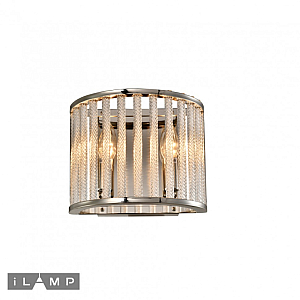 Настенный светильник iLamp Qeens W9501-2 Nickel