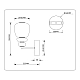 Настенный светильник Ambrella Light HIGH LIGHT LH53168